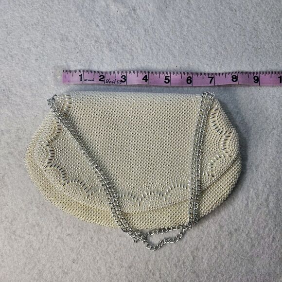 Vintage Pearl Double Sided Clutch Purse Chain - Picture 5 of 7